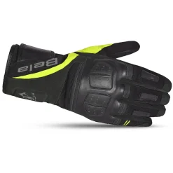 Bela Highway Men's Winter Gloves Black/Fluor Yellow