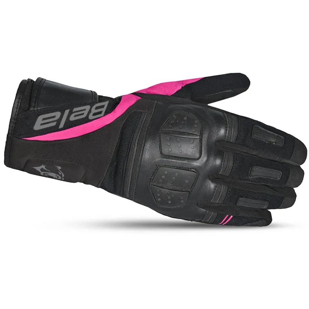 Bela Highway Women's Winter Gloves Black/Pink