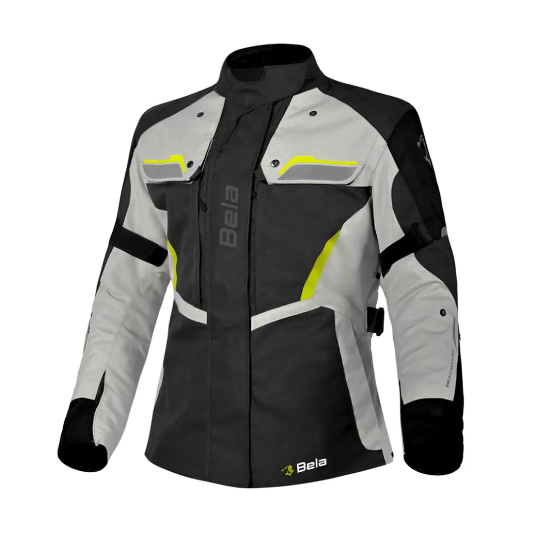 BELA - Hurricane Women's Jacket - Black Yellow am- 3 IN 1
