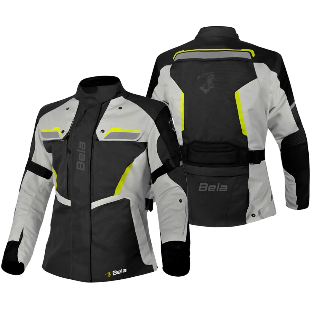 BELA - Hurricane Women's Jacket - Black Yellow am- 3 IN 1