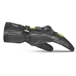 Bela Ice Winter WP Women's Motorcycle Gloves Black Yellow Fluor