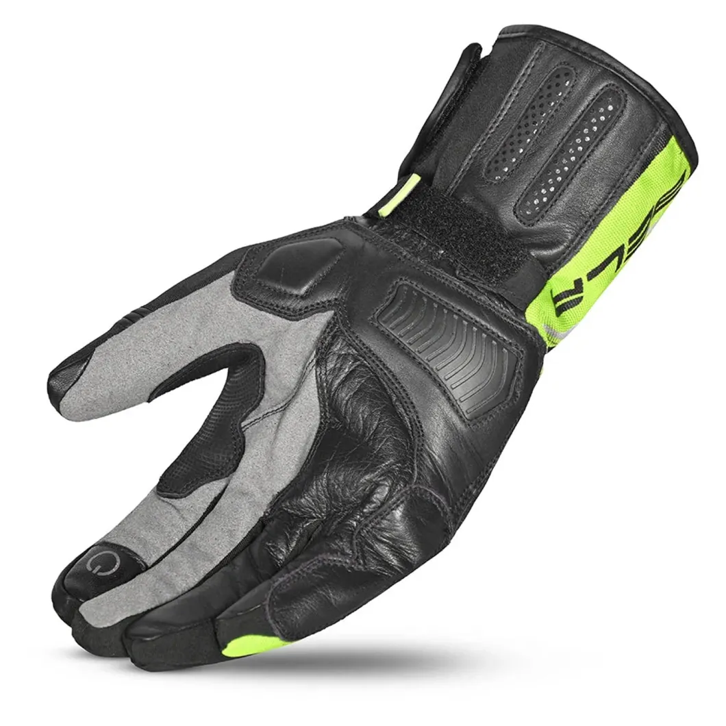 Bela Iglo Men Winter Gloves - Black/Fluorescent Yellow