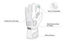 Bela Iglo Winter Gloves Black Grey