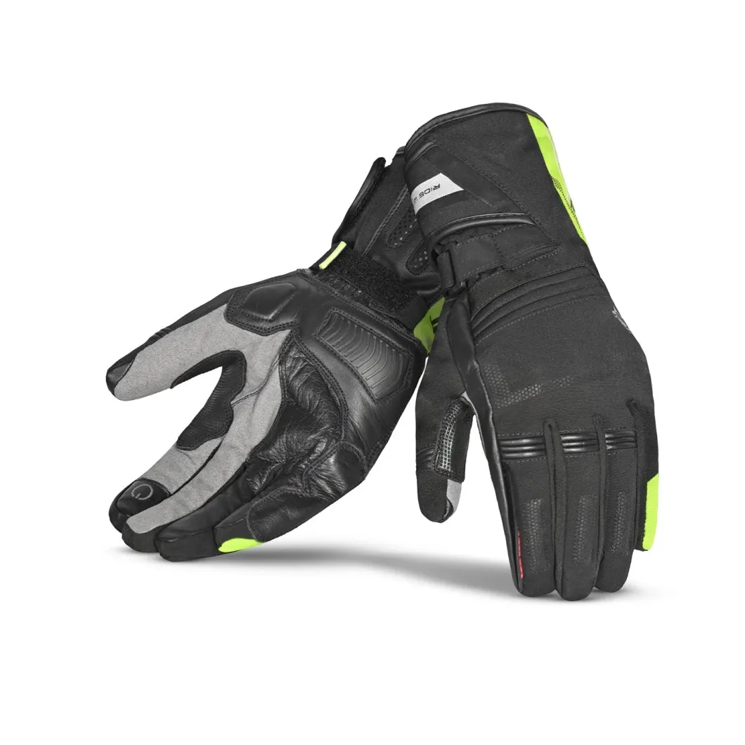 Bela Iglo Women's Winter Gloves Black/Fluorescent Yellow