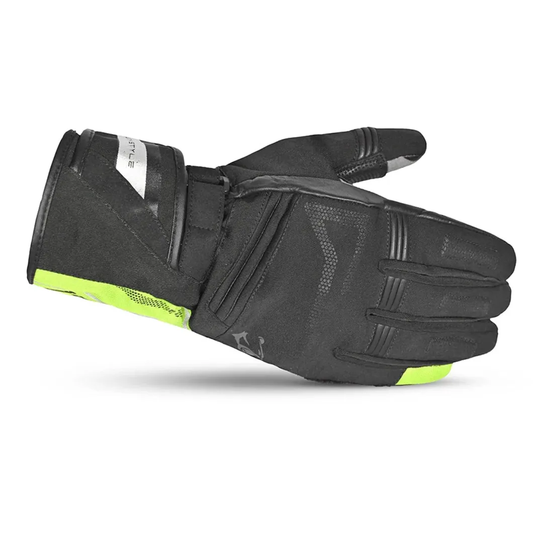 Bela Iglo Women's Winter Gloves Black/Fluorescent Yellow
