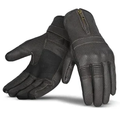 BELA IMPACT GUANTI DI MOTO UOMO PELLE MARRONE