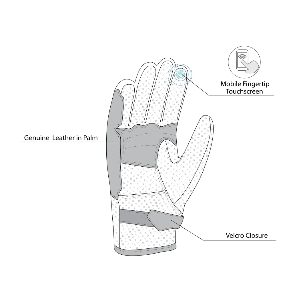Bela Impact Men's Summer Gloves Black