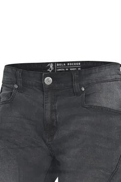 Bela Jeans Rocker 32 inseam black denim
