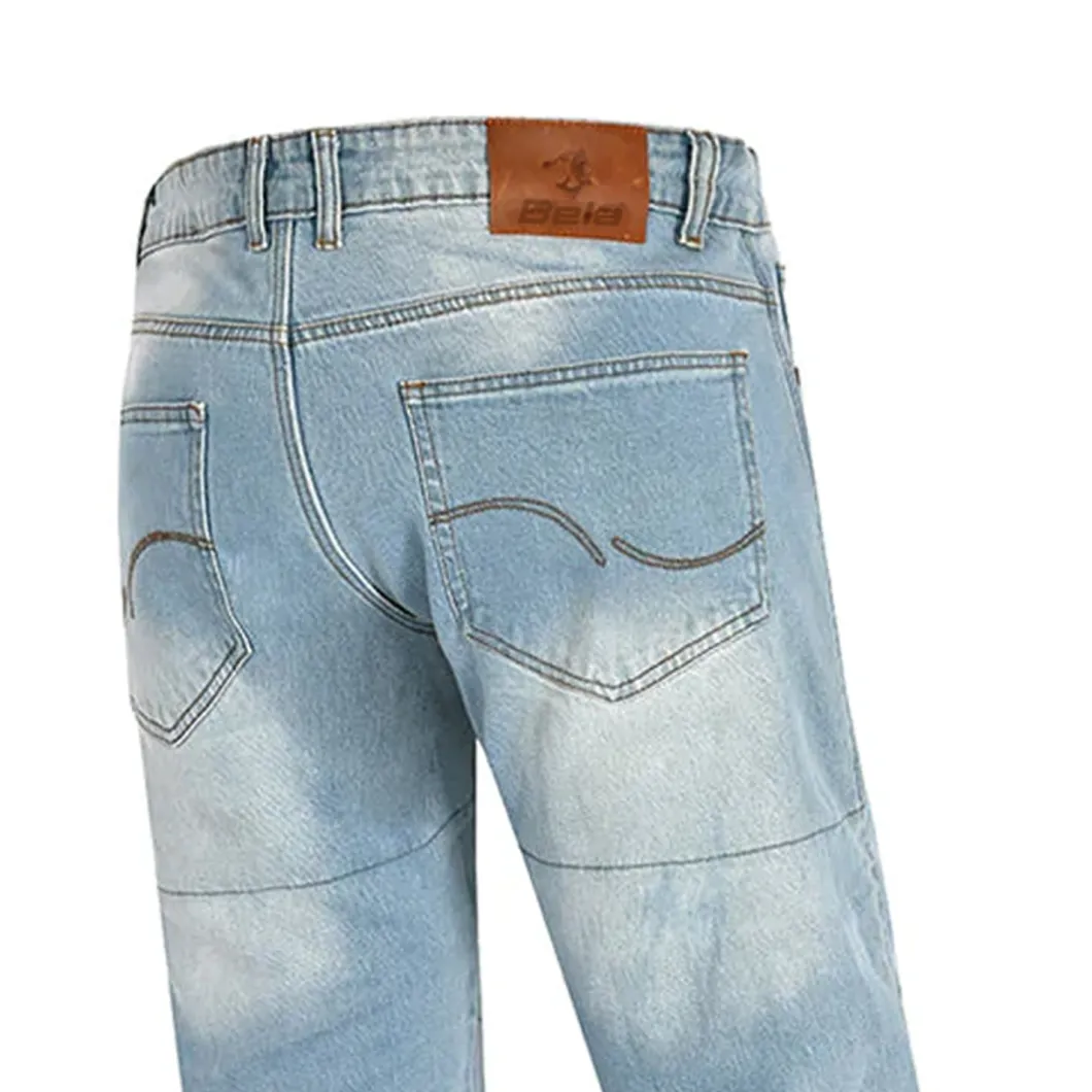 Bela John Azul Motorcycle Jeans