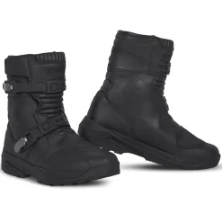 BELA JUNIOR BLACK LEATHER SHORT BOOTS