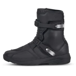 BELA JUNIOR BLACK LEATHER SHORT BOOTS