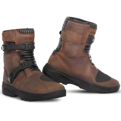 BELA JUNIOR SHORT BROWN LEATHER BOOTS
