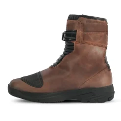BELA JUNIOR SHORT BROWN LEATHER BOOTS