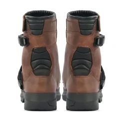 BELA JUNIOR SHORT BROWN LEATHER BOOTS
