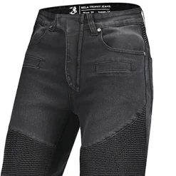 BELA Kevin Black 34 Inseam Pants Fabric