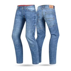 Bela Kevin (MXD-403) Men's Motorcycle Jeans Blue