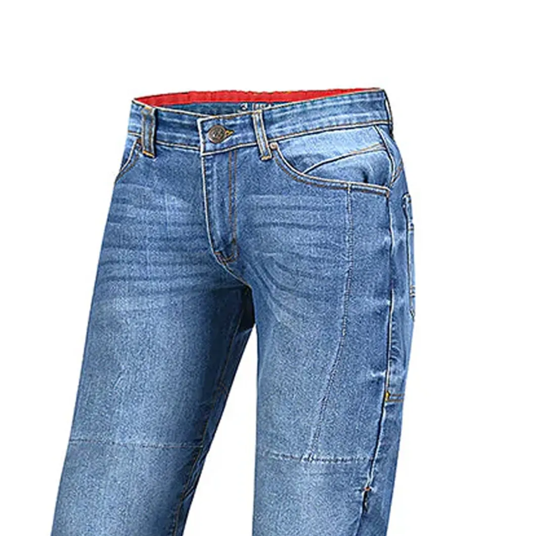 Bela Kevin (MXD-403) Men's Motorcycle Jeans Blue