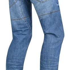 Bela Kevin (MXD-403) Men's Motorcycle Jeans Blue