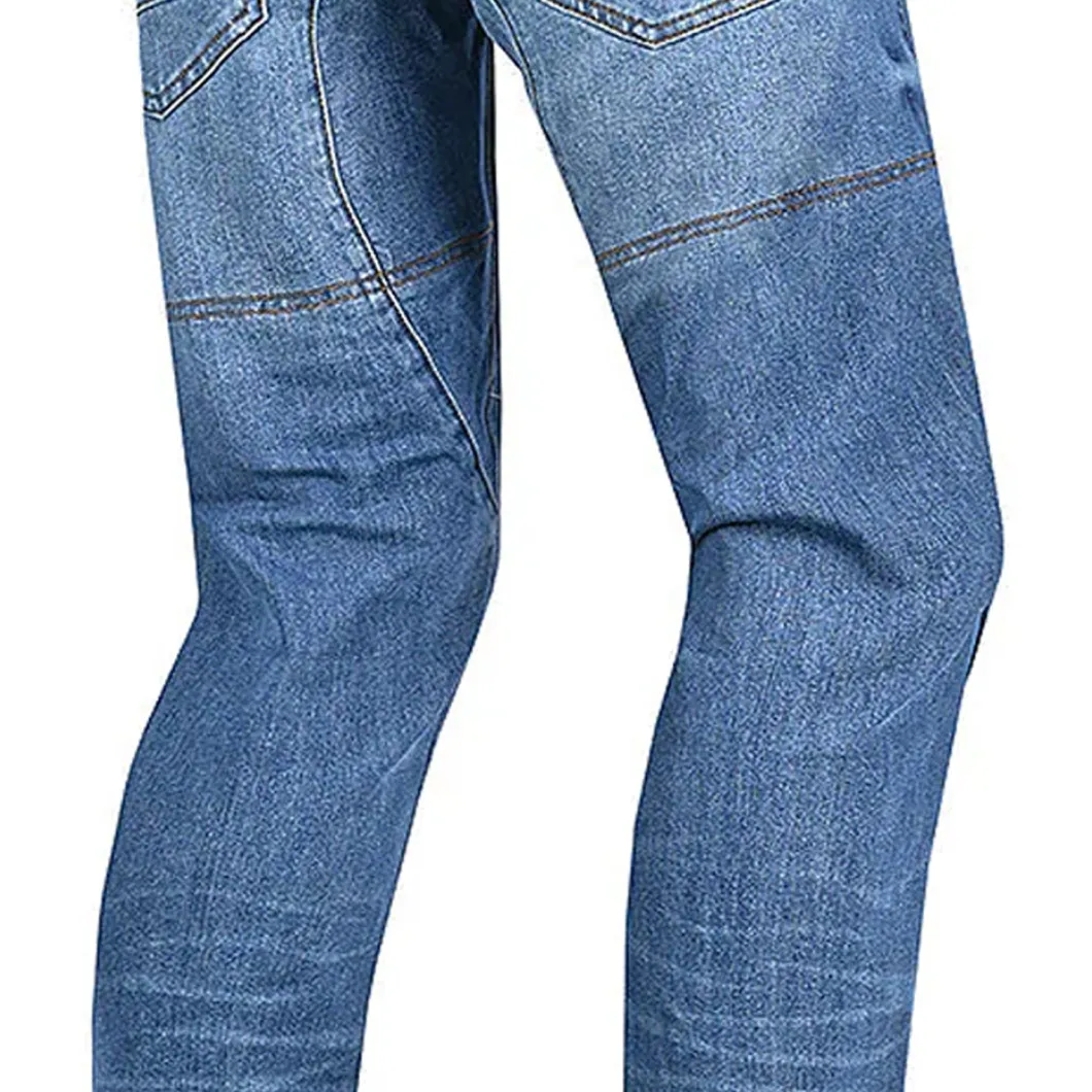Bela Kevin (MXD-403) Men's Motorcycle Jeans Blue