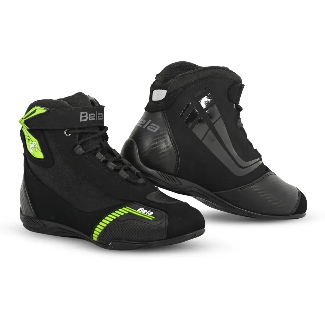 Bela Kiva Boots for Men Black/Yellow