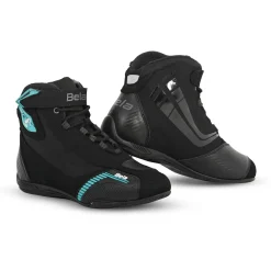Bela Kiva Boots for Women - Black/Turquoise