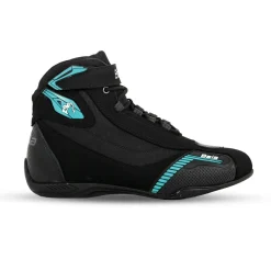 Bela Kiva Boots for Women - Black/Turquoise