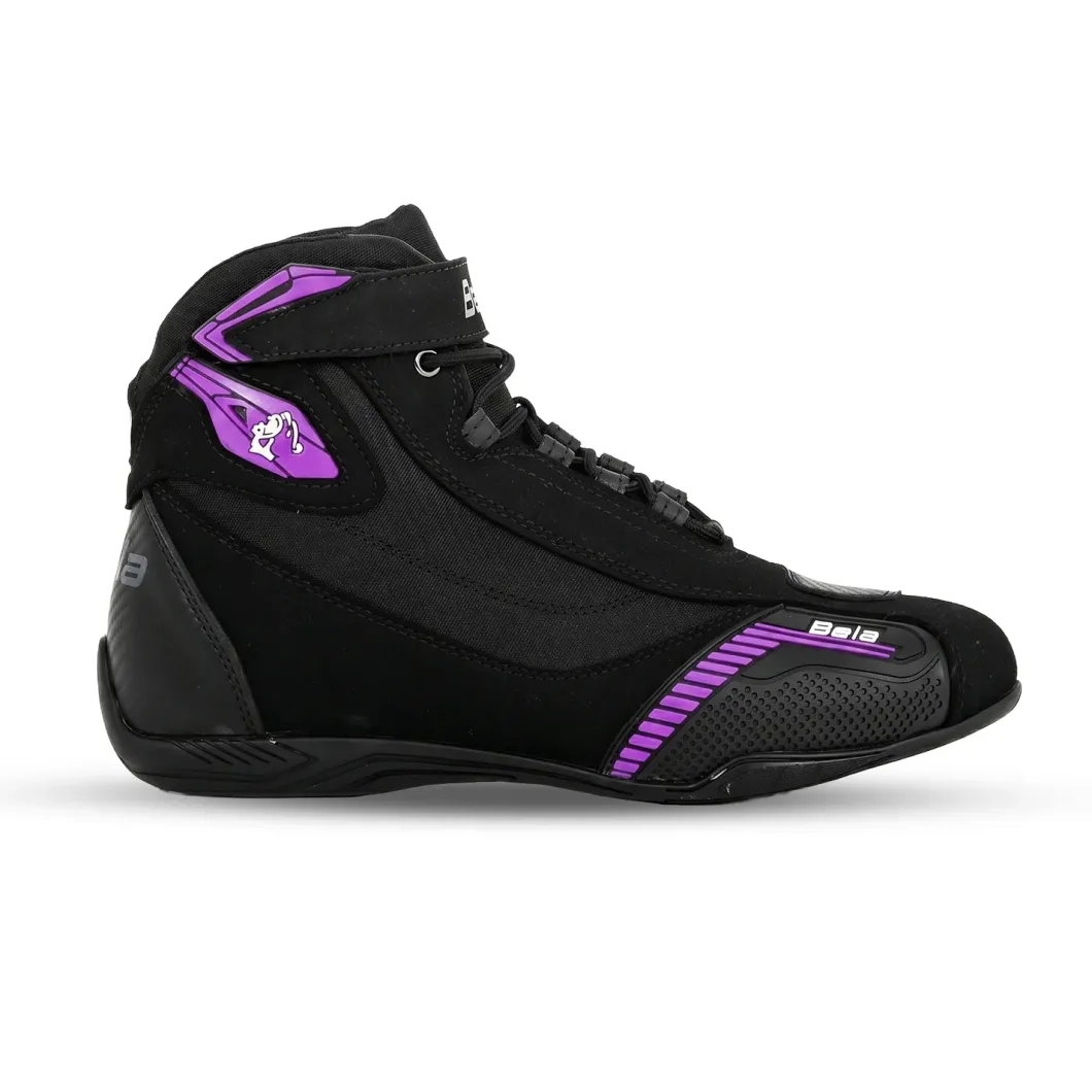 Bela Kiva Boots for Women Black/Purple