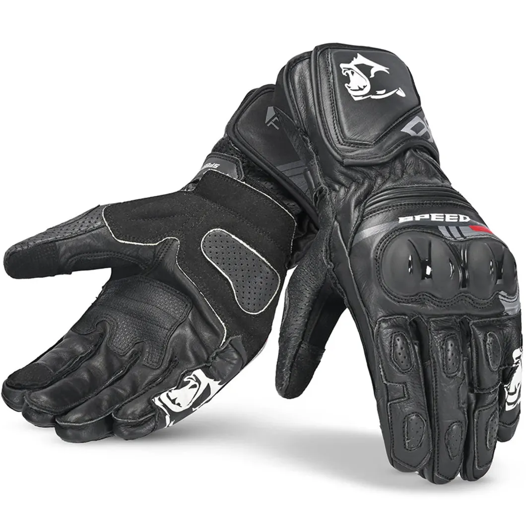 Bela Lemox Black Anthracite Running Gloves