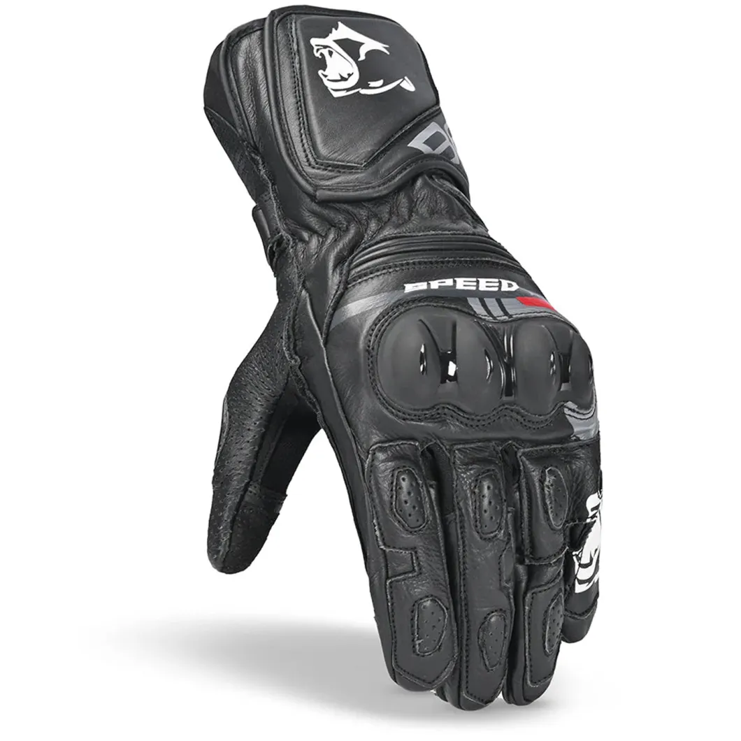 Bela Lemox Black Anthracite Running Gloves