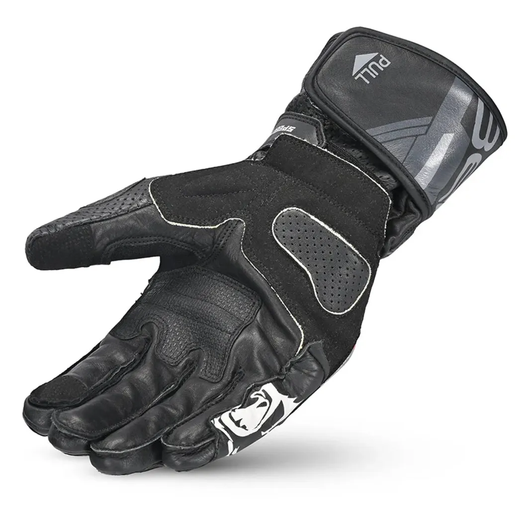 Bela Lemox Black Anthracite Running Gloves