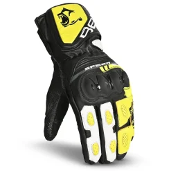 Bela Lemox Running Gloves Black/White/Yellow