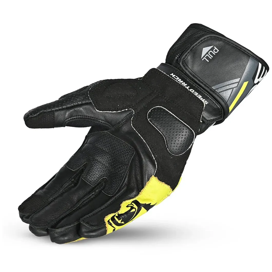 Bela Lemox Running Gloves Black/White/Yellow