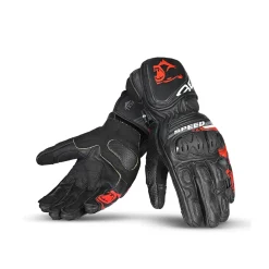 Bela Lemox Running Gloves Black Red