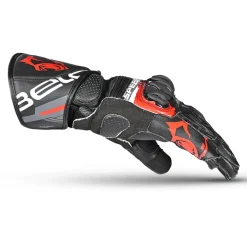 Bela Lemox Running Gloves Black Red