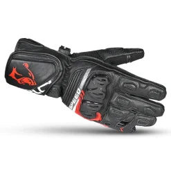 Bela Lemox Running Gloves Black Red