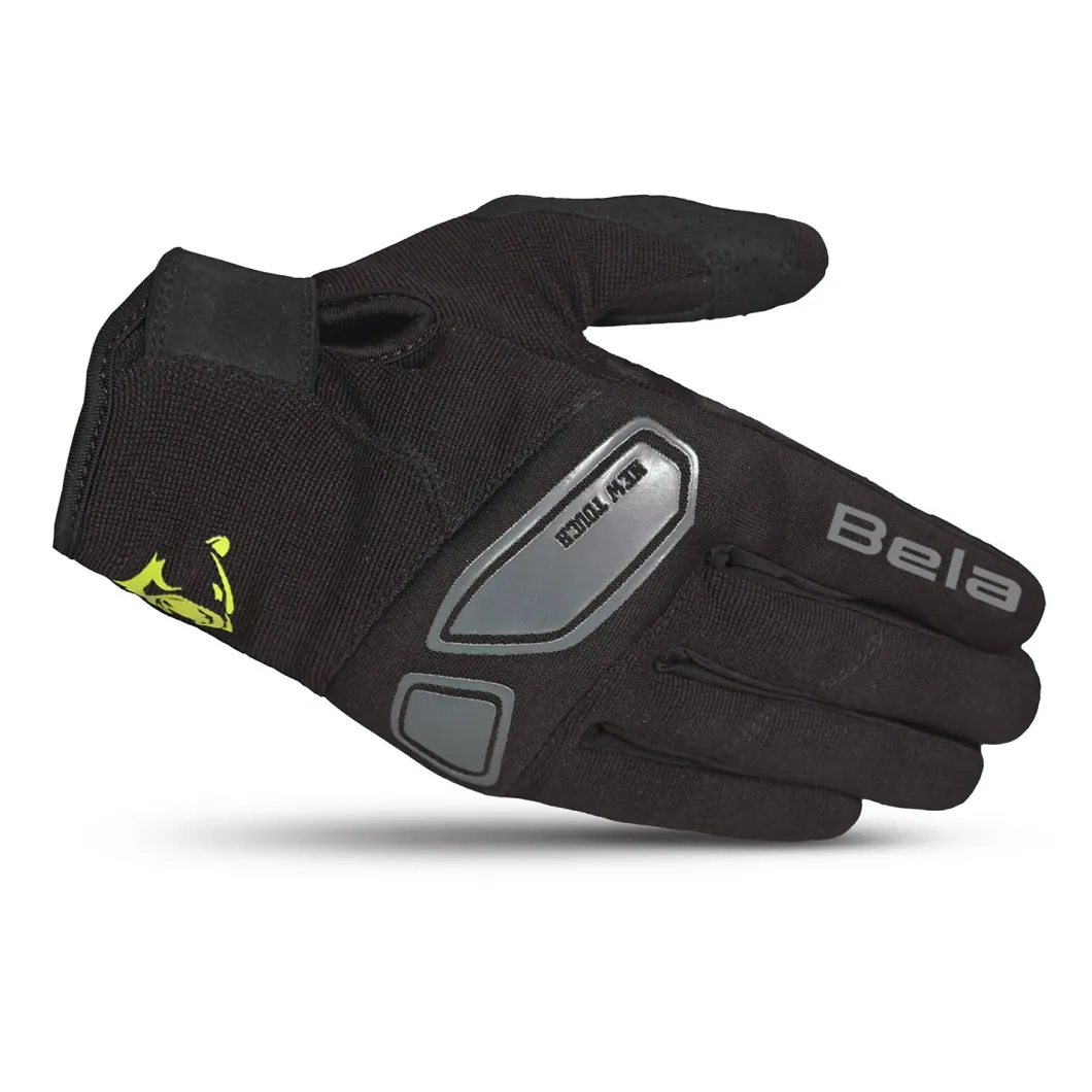 Bela Lmbu2 Men's Summer Gloves Black Yellow