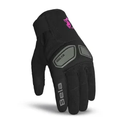 BELA LMBU2 Women's Summer Gloves Black Red