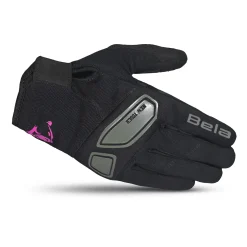 BELA LMBU2 Women's Summer Gloves Black Red