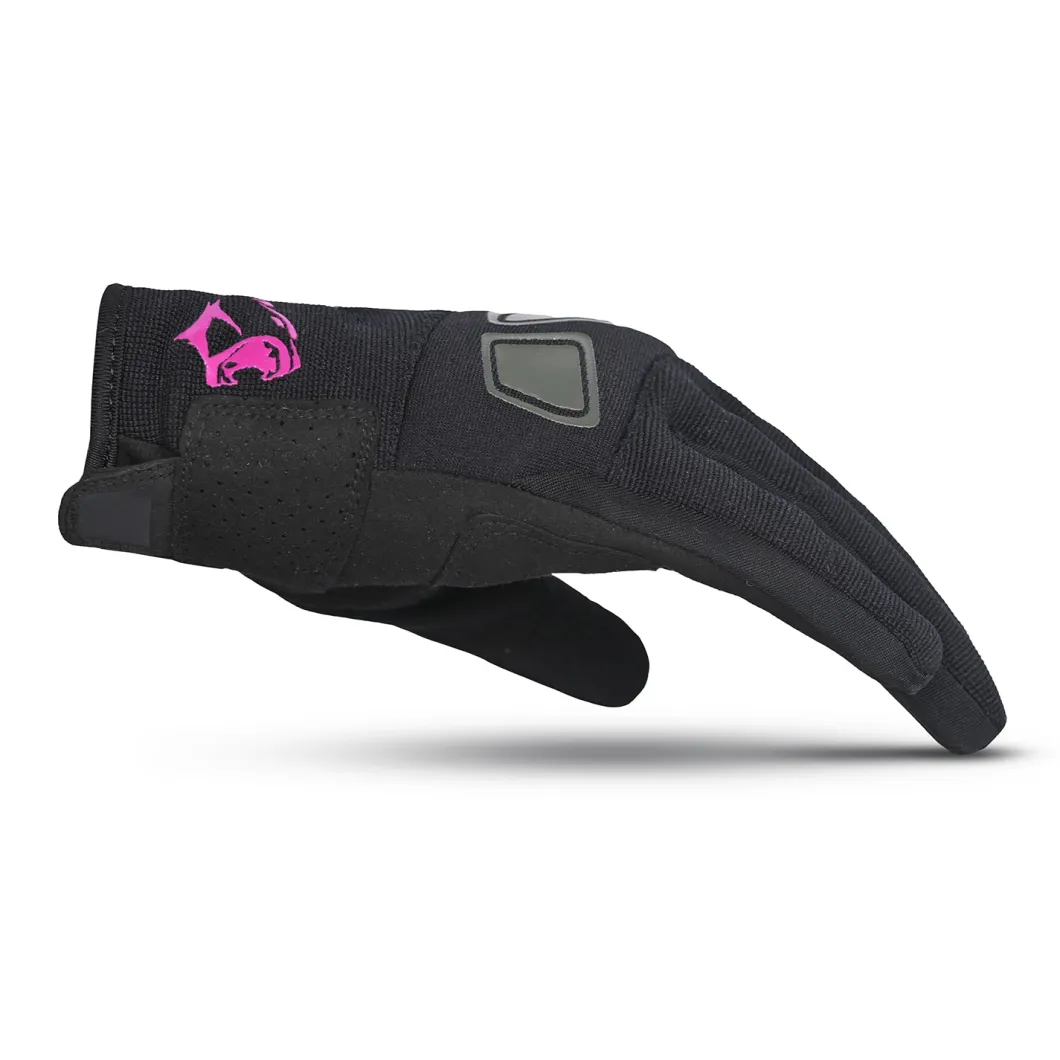 BELA LMBU2 Women's Summer Gloves Black Red