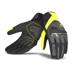 Bela Man Star Motorcycle Glove Yellow/Black