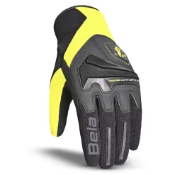 Bela Man Star Motorcycle Glove Yellow/Black