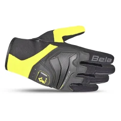 Bela Man Star Motorcycle Glove Yellow/Black