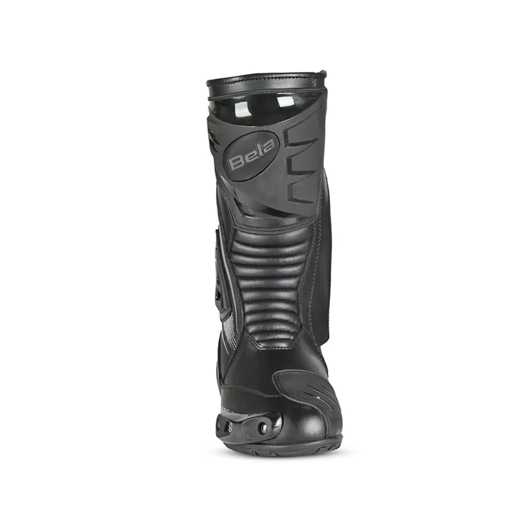 Bela Master Racing Motorcycle Boots Black