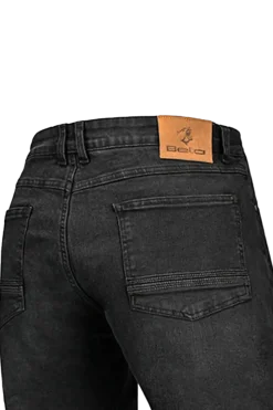 BELA Men's Rio 32 Black Trousers