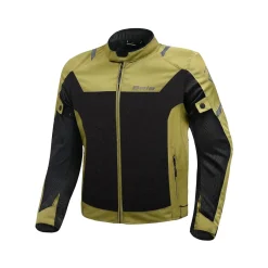 BELA MESH PRO GIACCA DI MOTO IN TESSUTO TRAFORATO GIACCA DI MOTO MARRONE OLIVA NERO