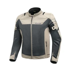 BELA MESH PRO 2.0 GIACCA DI MOTO IN TESSUTO TRAFORATO GIACCA DI MOTO GHIACCIO NERO