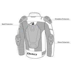 BELA MESH PRO MEN'S FABRIC JACKET BROWN