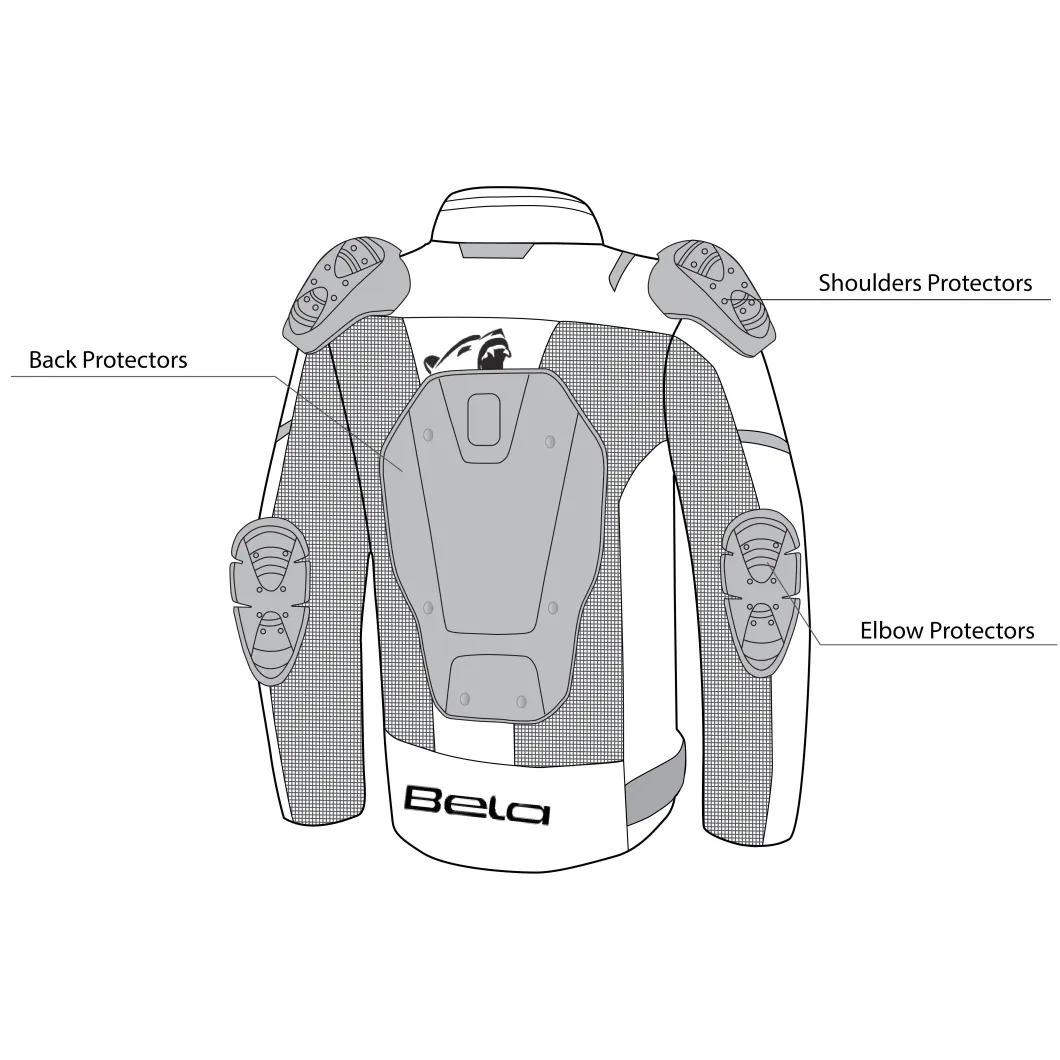 BELA MESH PRO MEN'S FABRIC JACKET BROWN