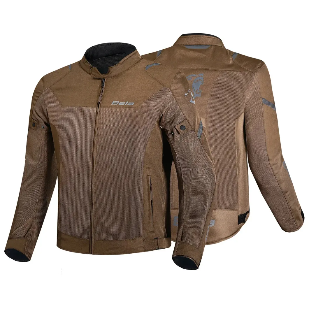 BELA MESH PRO MEN'S FABRIC JACKET BROWN