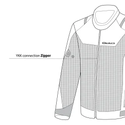 BELA MESH PRO MEN'S FABRIC JACKET BROWN